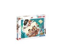 Clementoni - 27278 - Supercolor Puzzle - Pirati - 104 Pezzi