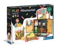 Clementoni Play Creative Minimarket Gioco Creativo in Cartone 100% Riciclato 4 A