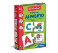 Clementoni Sapientino - Primo Alfabeto, Gioco Educativo per Bambini 2-4 Anni con Flashcards per Imparare Le Lettere e Le Prime Parole, Made in Italy, Lingua Italiana, 16839