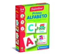 Clementoni Sapientino - Primo Alfabeto, Gioco Educativo per Bambini 2-4 Anni con Flashcards per Imparare Le Lettere e Le Prime Parole, Made in Italy, Lingua Italiana, 16839
