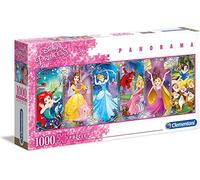 Clementoni - Princess Disney Panorama Collection Puzzle, 1000 Pezzi, 39444