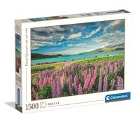 Clementoni - Puzzle 1500 Pezzi per Adulti e Ragazzi, Collection, Tema Lago Tekapo, Idea Regalo Uomo e Donna, Made in Italy, 59,2x84,3 cm, 31728
