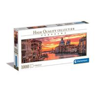 Clementoni puzzle 1000 pezzi 98x33cm Panorama Gran Canale di Venezia adulti