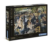 Clementoni - Puzzle 1000 Pezzi Arte per Adulti e Ragazzi, Museum Collection, Tema Bal au Moulin de la Galette di Renoir, Idea Regalo Uomo e Donna, Made in Italy, 69x50 cm, 31412