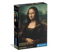 Clementoni -37094-PZL 1000 HQC Museum - Monna Lisa Compact
