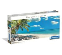 Clementoni - Puzzle 1000 Pezzi per Adulti e Ragazzi, Collection, Tema Altalena sull'Oceano, con Poster Incluso, Compact Box, Idea Regalo Uomo e Donna, Made in Italy, 98x33 cm, 39941