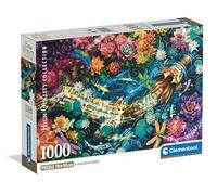 Clementoni - Puzzle 1000 Pezzi per Adulti e Ragazzi, Collection, Tema Castello di Fiume con Pesci Koi, Poster Incluso, Compact Box, Idea Regalo Made in Italy, 70x50 cm, 39939