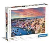 Clementoni - Puzzle 1000 Pezzi per Adulti e Ragazzi, Collection, Tema Isola di Procida, Idea Regalo Uomo e Donna Made in Italy, 59,2x84,3 cm, 31723