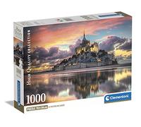 Clementoni - Puzzle 1000 Pezzi per Adulti e Ragazzi, Collection, Tema Le Magnifique Mont Saint Michel, Idea Regalo Uomo e Donna, Made in Italy, 70x50 cm, 39769