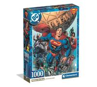 Clementoni - Puzzle DC Superman - 1000 Pezzi