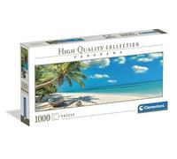 Clementoni - Puzzle 1000 Pezzi per Adulti e Ragazzi, Collection, Tema Swinging by the Ocean, Idea Regalo Uomo e Donna, Made in Italy, 98x33 cm, 39884
