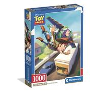 Clementoni - Puzzle 1000 Pezzi per Adulti e Ragazzi, Illustrazione Toy Story Disney Pixar, Idea Regalo, Made in Italy, 70x50 cm, Poster Incluso, 37517