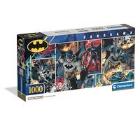Clementoni - Puzzle 1000 Pezzi per Adulti e Ragazzi, Special Series, Tema DC Comics Batman con Poster Incluso, Compact Box, Idea Regalo Uomo e Donna, Made in Italy, 98x33 cm, 39500