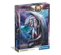 Clementoni - Puzzle 1000 Pezzi per Adulti e Ragazzi, Special Series, Tema Dragon Mage di Anne Stokes con Poster Incluso, Compact Box, Idea Regalo Uomo e Donna, Made in Italy, 50x70 cm, 39956