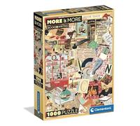Clementoni - Puzzle 1000 Pezzi per Adulti e Ragazzi, Special Series, Tema Massimalismo Books & Writing, Compact Box con Poster Incluso, Idea Regalo Uomo e Donna, Made in Italy, 70x50 cm, 37074