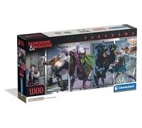 Clementoni - Puzzle 1000 Pezzi per Adulti e Ragazzi, Special Series, Tema RPG Dungeons & Dragons, con Poster Incluso, Compact Box, Idea Regalo Uomo e Donna, Made in Italy, 98x33 cm, 39501