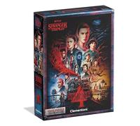 Clementoni - Puzzle 1000 Pezzi per Adulti e Ragazzi, Special Series, Tema Serie TV Netflix Stranger Things, con Poster Incluso, Compact Box, Idea Regalo Uomo e Donna, Made in Italy, 50x70 cm, 39980