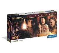 Clementoni - Puzzle 1000 Pezzi per Adulti e Ragazzi, Special Series, Tema Signore degli Anelli, con Poster Incluso, Compact Box, Idea Regalo Uomo e Donna, Made in Italy, 98x33 cm, 39052