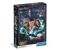 Clementoni - Puzzle 1000 Pezzi per Adulti e Ragazzi, Tema Harry Potter, con Poster Incluso, Compact Box, Idea Regalo Uomo e Donna, Made in Italy, 50x70 cm, 37047