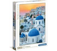 Clementoni Puzzle 1000 Pezzi Santorini 39480 Alta Qualità Collezione
