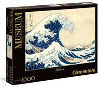 Clementoni: Puzzle 1000 Pz - Museum Collection - Hokusai - La Grande Onda -