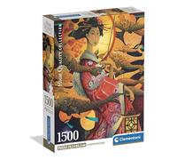 Clementoni - Puzzle 1500 Pezzi per Adulti e Ragazzi, Illustrazione Giapponese Koinobori Dance, Idea Regalo, Compact Box, Made in Italy, 59,5x84,5, Poster Incluso, 31756