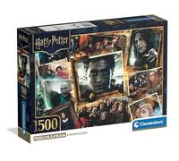 Clementoni - Puzzle 1500 Pezzi per Adulti e Ragazzi, Special Series, Tema Harry Potter, Compact Box con Poster Incluso, Idea Regalo Uomo e Donna, Made in Italy, 59,2x84,3 cm, 31763