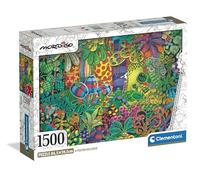 Clementoni - Puzzle 1500 Pezzi per Adulti e Ragazzi, Tema Fumetti Mordillo, Illustrazione The Painter, con Poster Incluso, Compact Box, Idea Regalo Uomo e Donna, Made in Italy, 84,5x59,5 cm, 31737