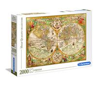 Clementoni Puzzle 2000 Pezzi per Adulti e Ragazzi, Collezione, Tema Mappa Antica, Idea Regalo Made in Italy, 97,5x66,8 cm, 32557