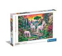 Clementoni Puzzle 2000 pz Classical Garden Unicorns 10a+ (97,5x66,8cm) HIGH