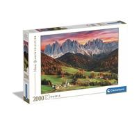 Clementoni Puzzle 2000 pz Val di Funes 10a+ (97,5x66,8cm) HIGH QUALITY