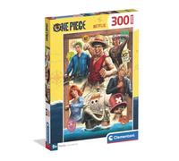 Clementoni | Puzzle Super One Piece per Bambini 9 Anni+ | 300 Pezzi | Dimensioni 48,5 x 33,5 cm | Sviluppo logico e manuale | Attività senza schermo | Idea Regalo Bambino