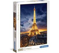 Clementoni Puzzle 39514 Torre Eiffel 1000 Parti Paris Eifeltower Tempo Libero