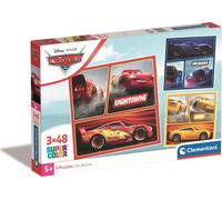 Clementoni - Puzzle 3x48 Auto - 40-99 Pezzi