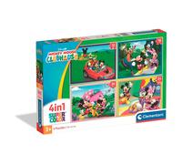 Clementoni Puzzle 4 In 1 Mickey Mouse Club House