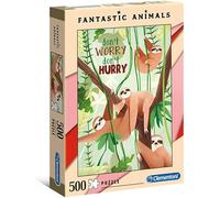 Clementoni Puzzle 500 Animali Fantastici Bradipo 35068