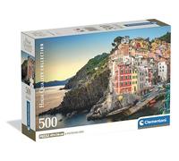 Clementoni -35576-PZL 500 HQC RIOMAGGIORE Costa 2025-COMPACT BO