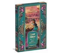 Clementoni - Puzzle 500 Pezzi per Adulti e Ragazzi, Ever After Collection Tema Disney Princess Jasmine, Illustrazione Artistica da Collezione, Box Elegante, 49x36 cm, Idea Regalo Made in Italy, 35159