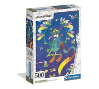 Clementoni - Puzzle 500 Pezzi per Adulti e Ragazzi, Special Series, Tema Fumetti Mordillo, The Journey, Compact Box con Poster Incluso, Idea Regalo Uomo e Donna, Made in Italy, 49x36 cm, 35594