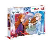 Clementoni Puzzle 60 pz Maxi 4-6a (62x42cm) DISNEY FROZEN 26452