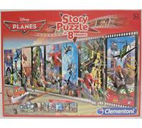 Clementoni Puzzle 8 x 25 pezzi Story Puzzle Disney Planes