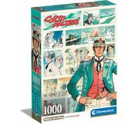 Clementoni Puzzle Adulti Comics 1000 Pz - Corto Maltese 1000 Compact Pz Made In