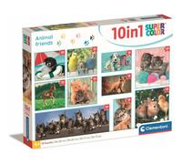 clementoni puzzle amici degli animali 10v1 1 St