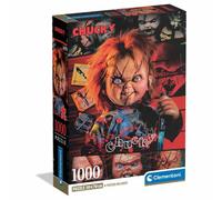 Clementoni - Puzzle 1000 Pezzi per Adulti e Ragazzi, Collection, Tema Chucky, Poster Incluso, Idea Regalo Uomo e Donna, Made in Italy, 50x70 cm, 37099