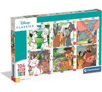 Clementoni - Puzzle Classico maxi Disney - 100 Pezzi