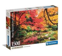 Clementoni Puzzle Collection - Autumn Park - 1500 Pezzi - Puzzle Adulti, Poster Incluso, Puzzle Paesaggio, Divertimento Per Adulti, Made In Italy, 31710