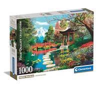 Clementoni Puzzle Collection - Fuji Garden - 1000 Pezzi - Puzzle Adulti, Poster Incluso, Puzzle Paesaggio, Divertimento Per Adulti, Made In Italy, 39910