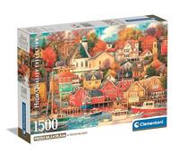 Clementoni - Puzzle Porto compatto dei Good Times - 1500 Pezzi