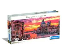 Clementoni - 1000p Pannorama Venezia - 98 x 33 cm - con poster