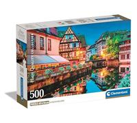 Clementoni Puzzle Collection - Strasbourg Old Town - 500 Pezzi - Puzzle Adulti,